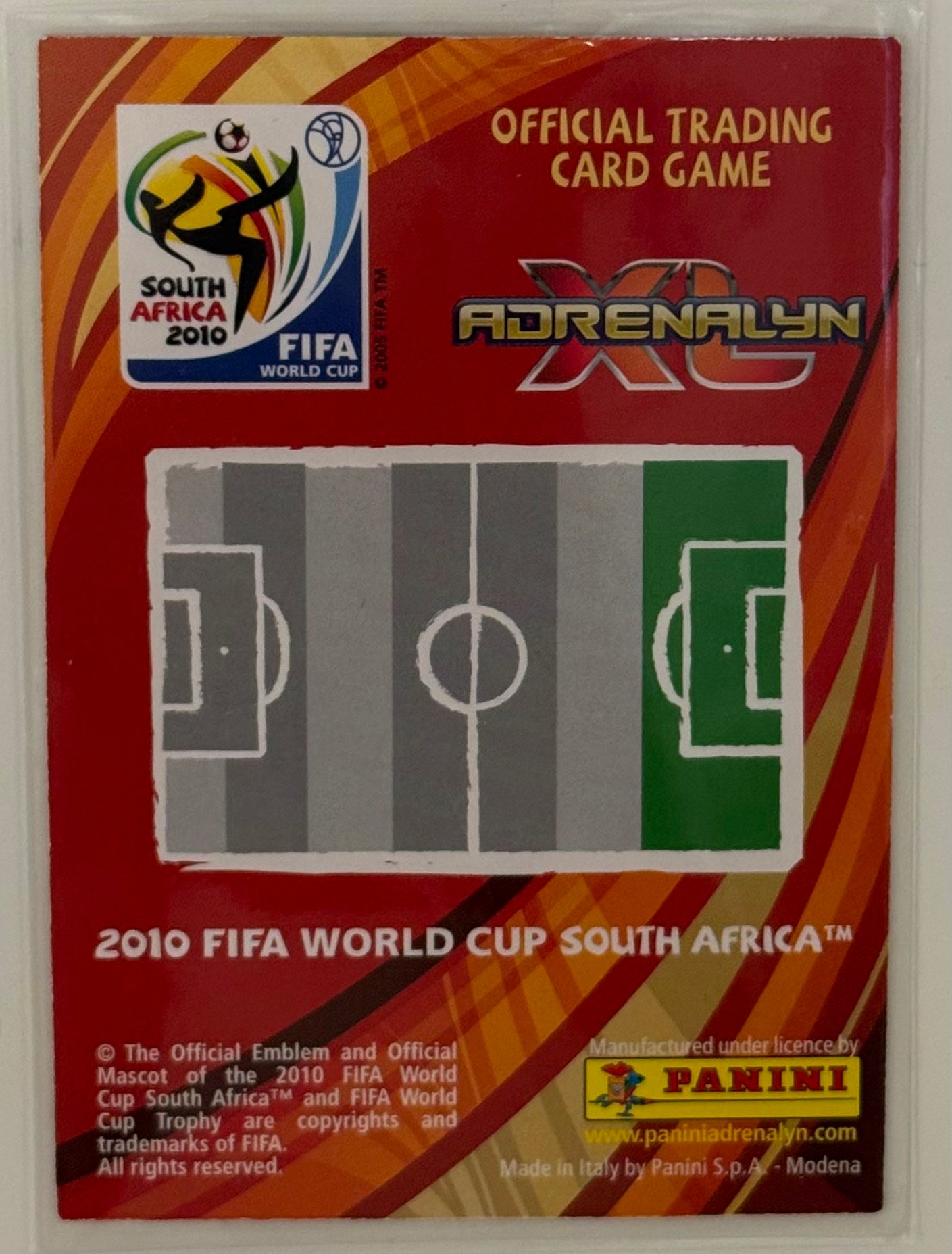2010 David Villa Team Spain Panini XL Adrenalyn South Africa '10 FIFA World Cup