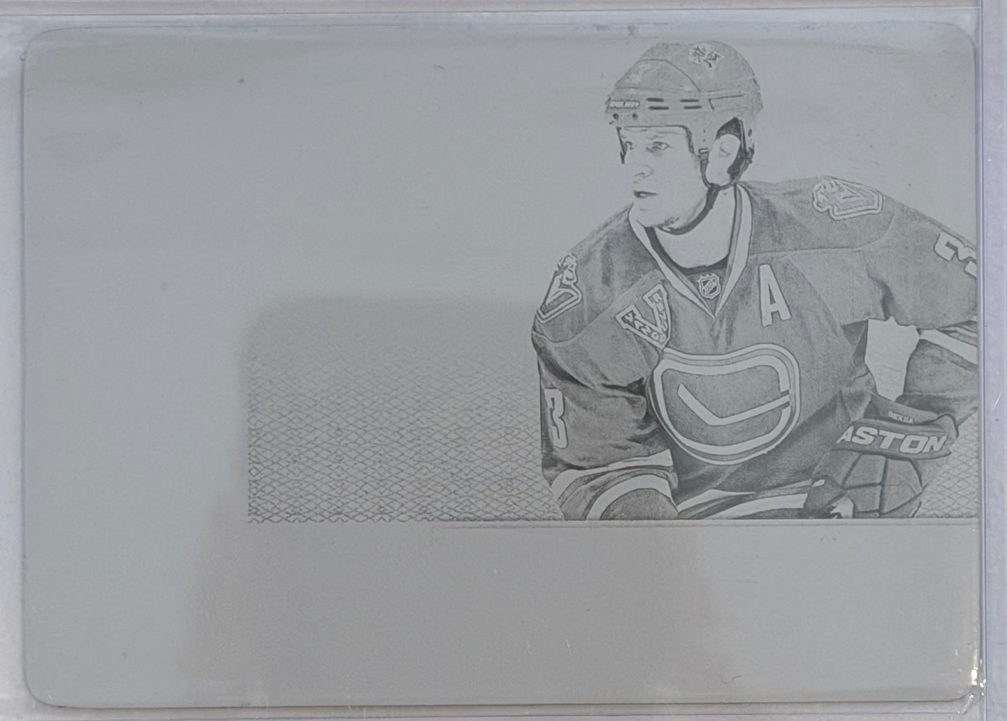 Kevin Bieksa #47 Vancouver Canucks Black Plate 1/1 Panini Prime Hockey