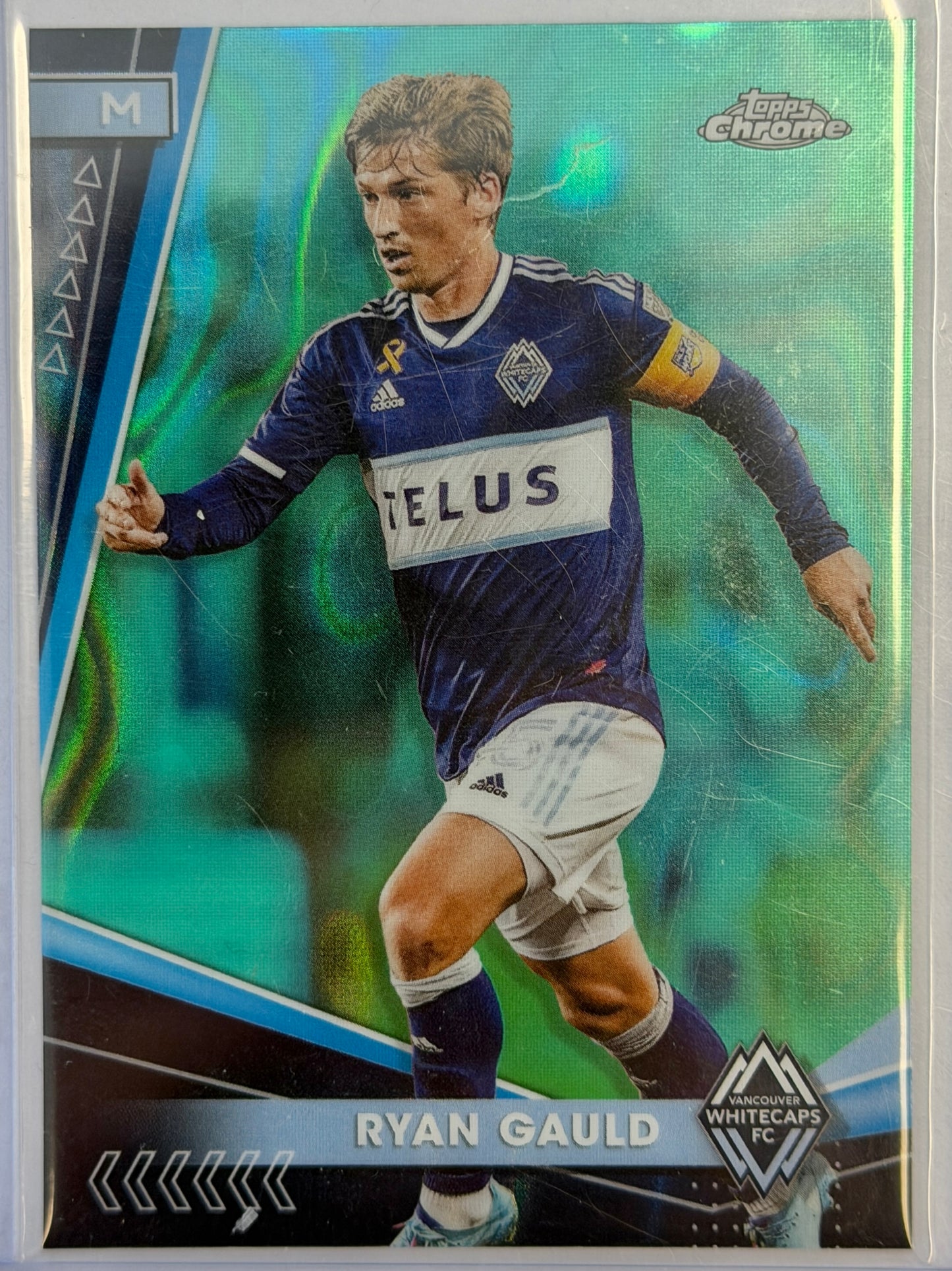 Ryan Gauld Topps Chrome Whitecaps FC #82 2024 - TEAL