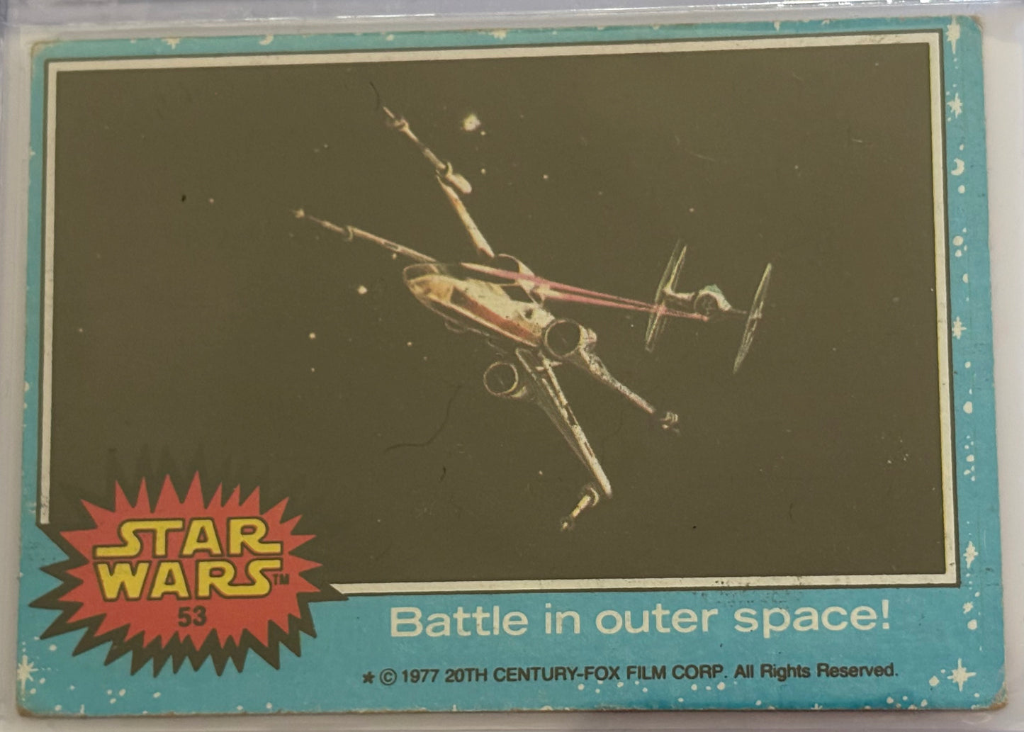 1977 Topps Star Wars Battle in Outer Space! #53
