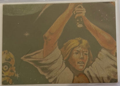 1977 Topps Star Wars Facing the Deadly Chasm #41