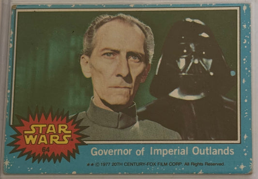 1977 Topps Star Wars Governor of Imperial Outlands #64