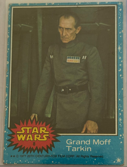 1977 Topps Star Wars Grand Moff Tarkin #8