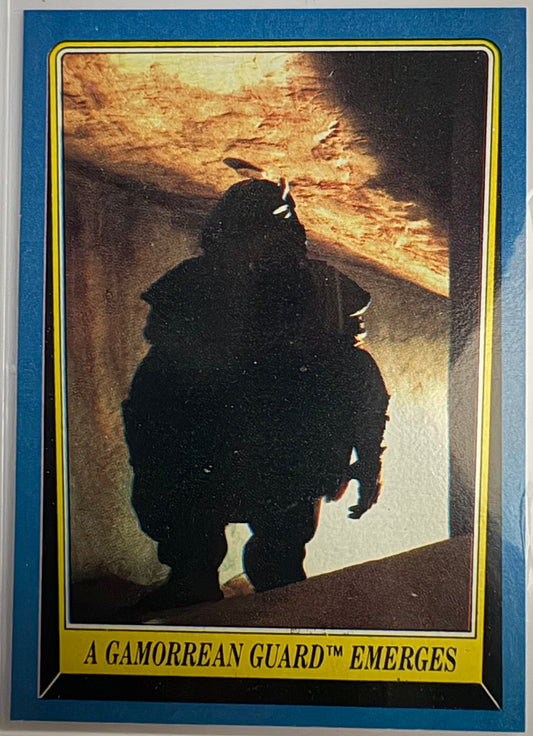 1983 Topps Star Wars: ROTJ A Gamorrean Guard Emerges #170