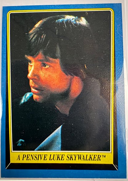 1983 Topps Star Wars: ROTJ A Pensive Luke Skywalker #152