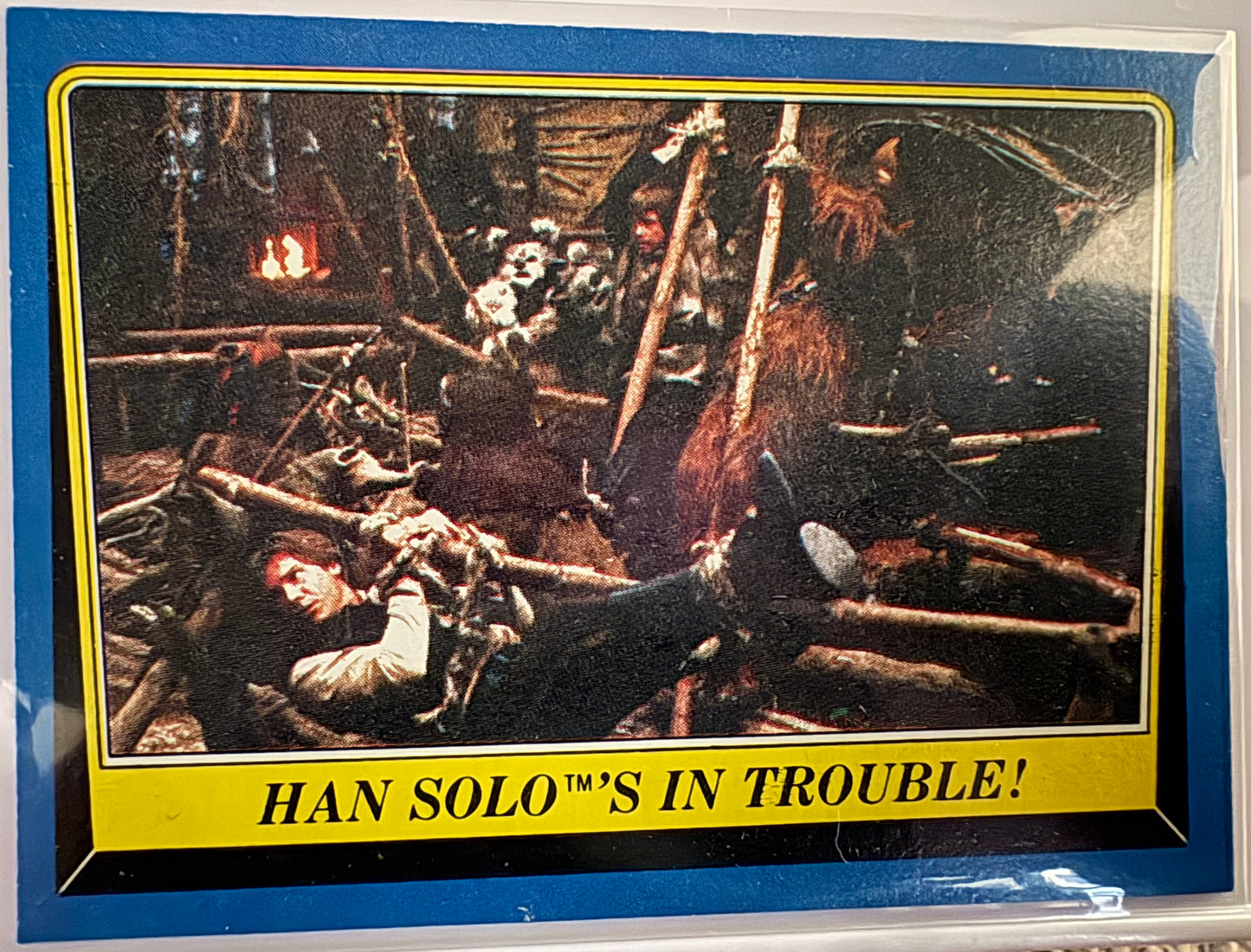 1983 Topps Star Wars: ROTJ Han Solo's In Trouble #195