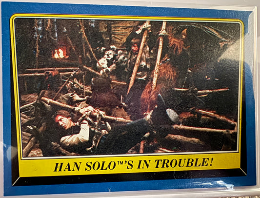 1983 Topps Star Wars: ROTJ Han Solo's In Trouble #195