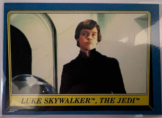 1983 Topps Star Wars: ROTJ Luke Skywalker, The Jedi #141