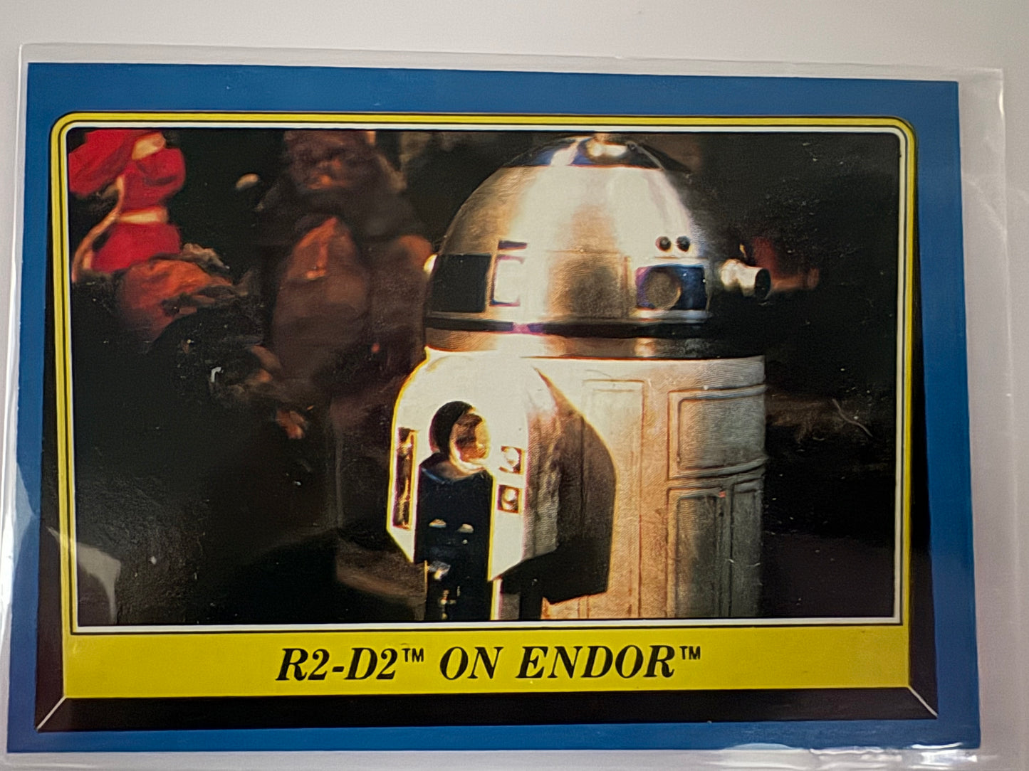 1983 Topps Star Wars: ROTJ R2-D2 on Endor #146