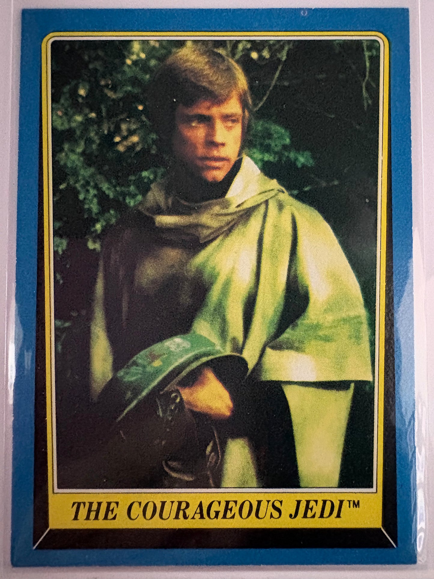 1983 Topps Star Wars: ROTJ The Courageous Jedi #136