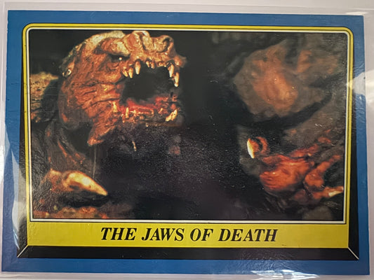 1983 Topps Star Wars: ROTJ The Jaws of Death #156