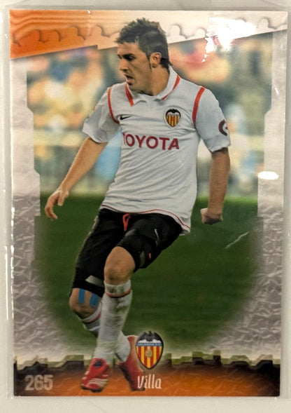 2008 David Villa Valencia FC Fichas Liga #265