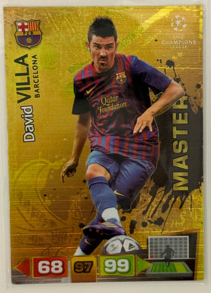 2010-11 David Villa FCB Panini XL Adrenalyn UEFA Champions League