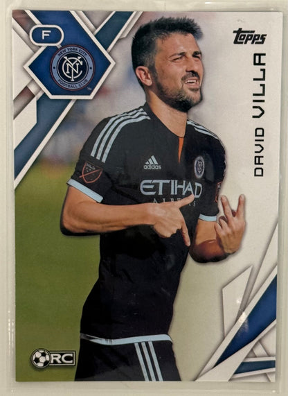 2015 David Villa NYC FC Topps #9 RC