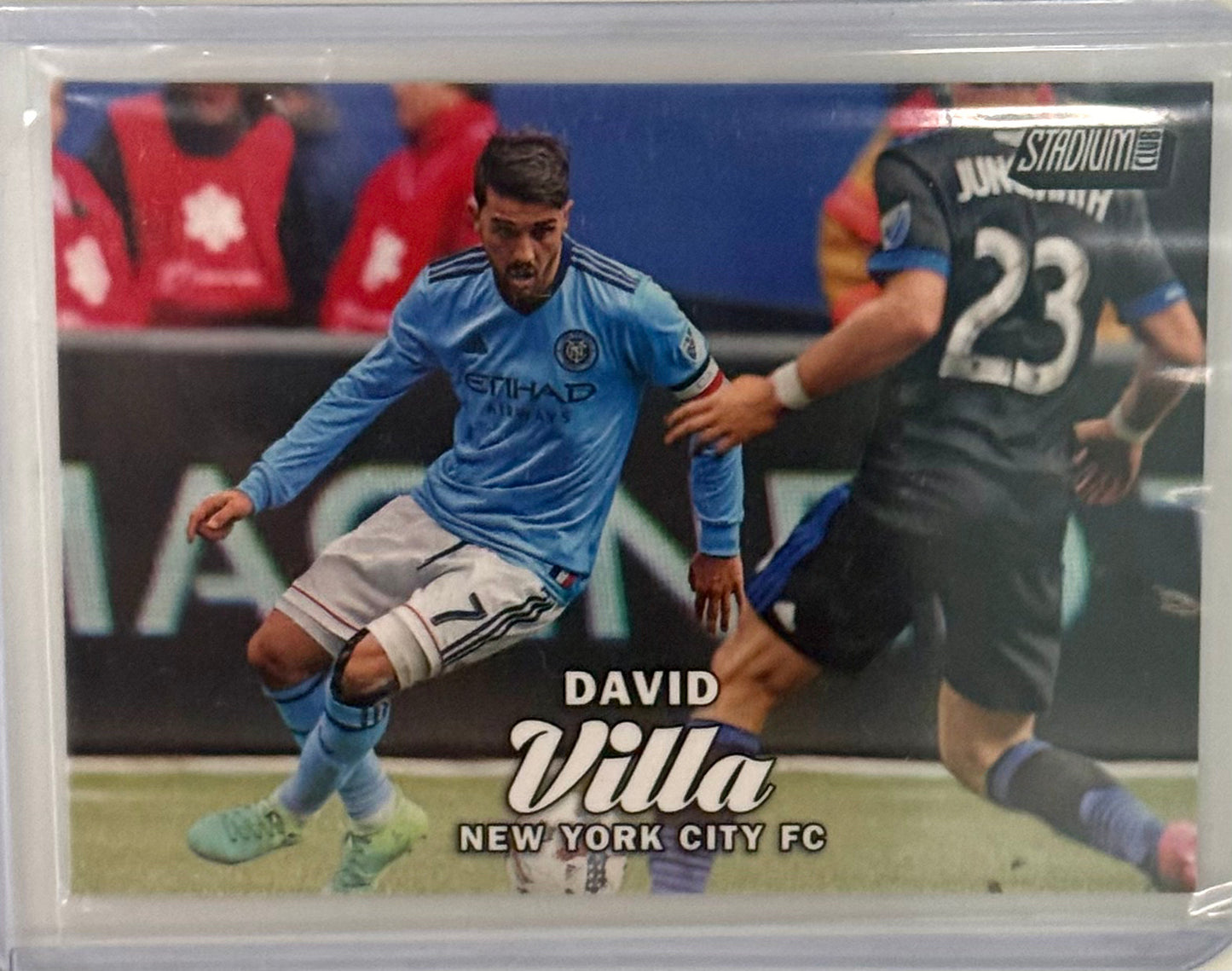 2017 David Villa NYC FC Topps Stadium Club #1