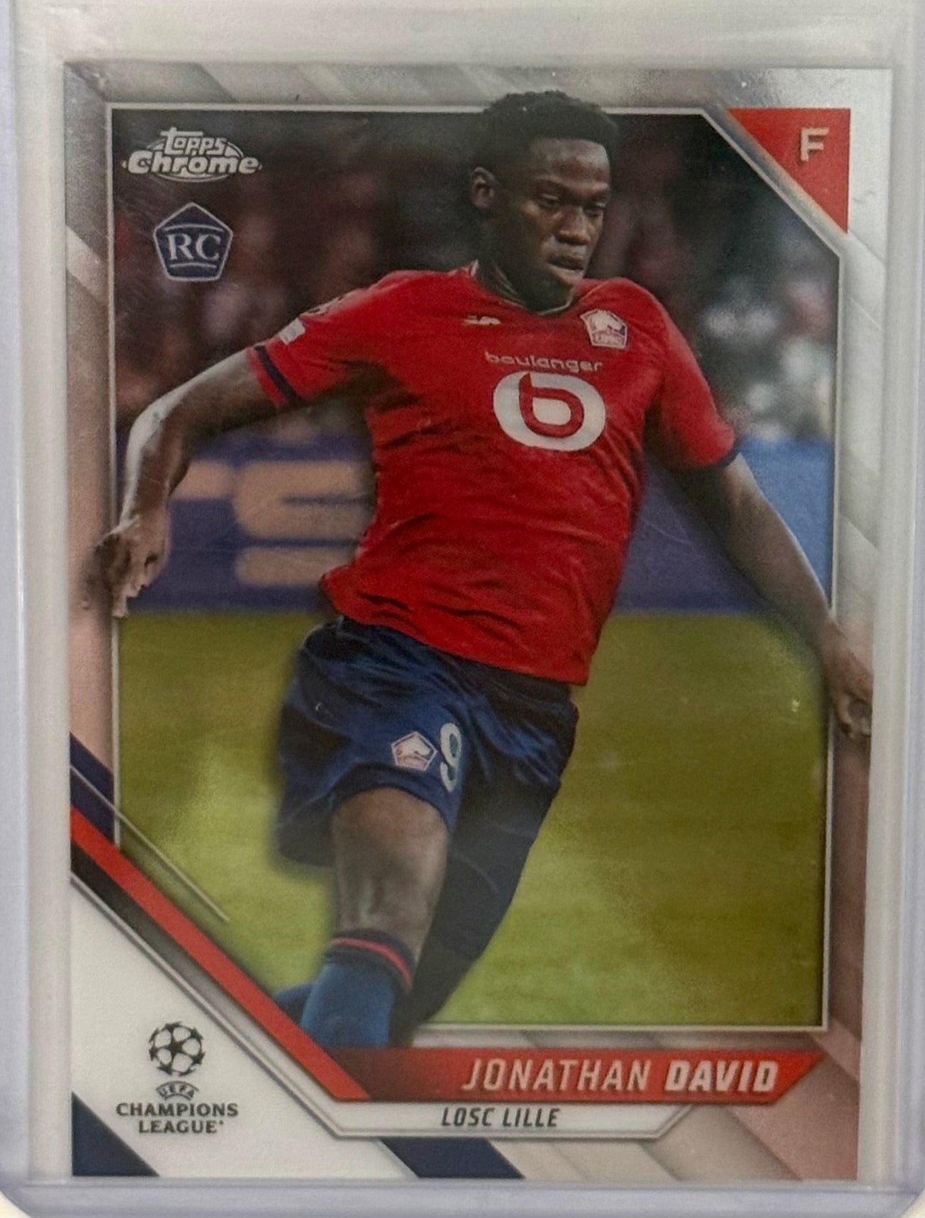 2022 Jonathan David LOSC Topps Chrome Silver #191 Rookie Card