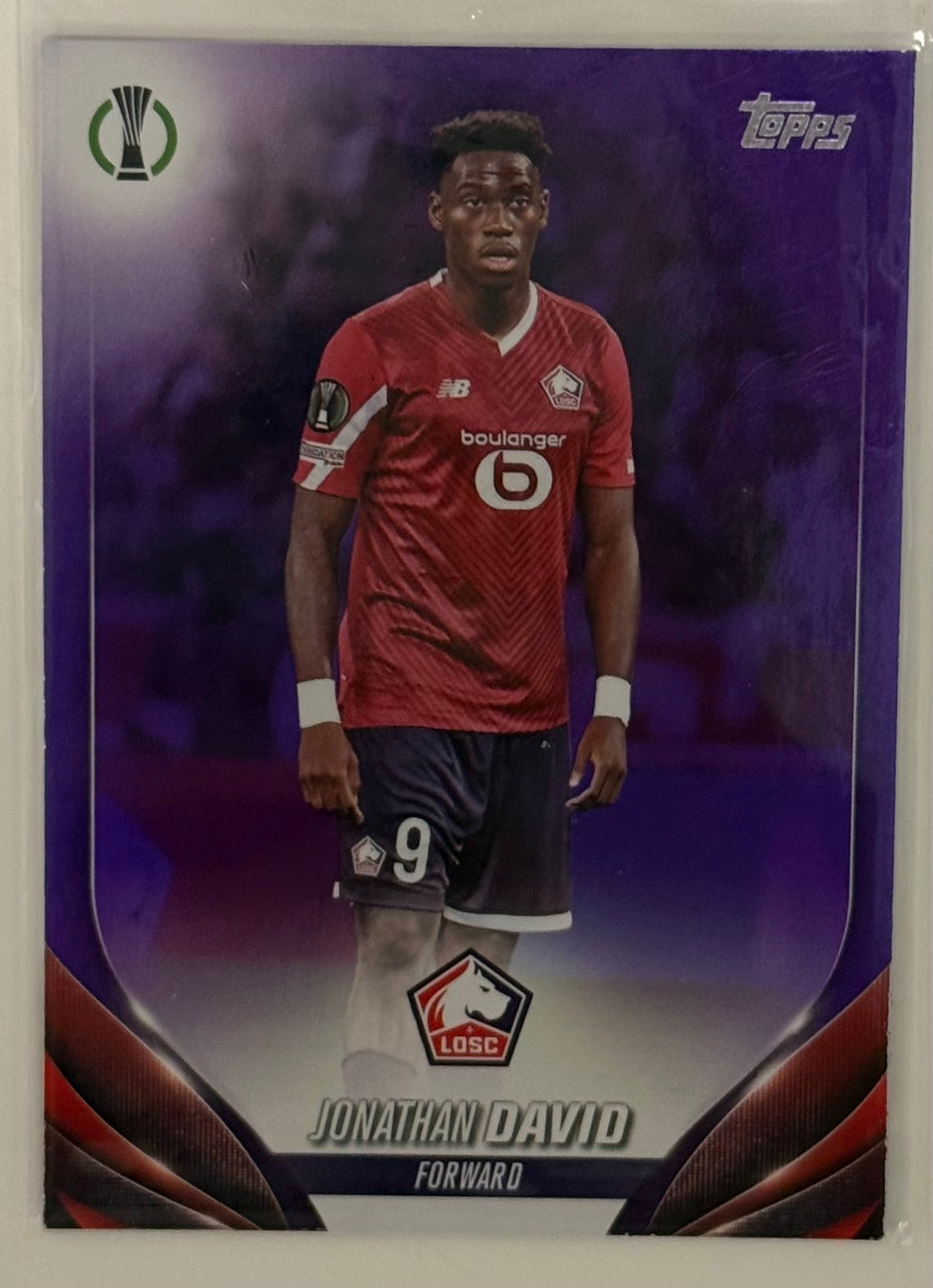 2024 Jonathan David LOSC Topps Purple #117 Limited 114/299