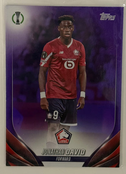 2024 Jonathan David LOSC Topps Purple #117 Limited 114/299