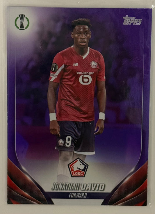 2024 Jonathan David LOSC Topps Purple #117 Limited 114/299