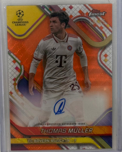 2025 Thomas Muller FC Bayern Topps BR-TM Autographed Limited 20/25