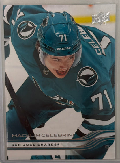 2025-26 UD Series 1 Hockey Macklin Celebrini #136