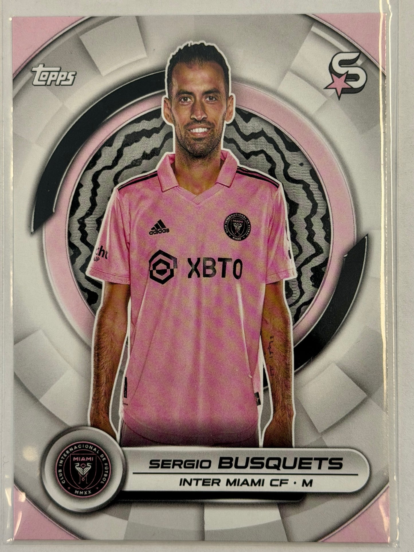 Sergio Busquets Topps MLS Superstars #150 2024