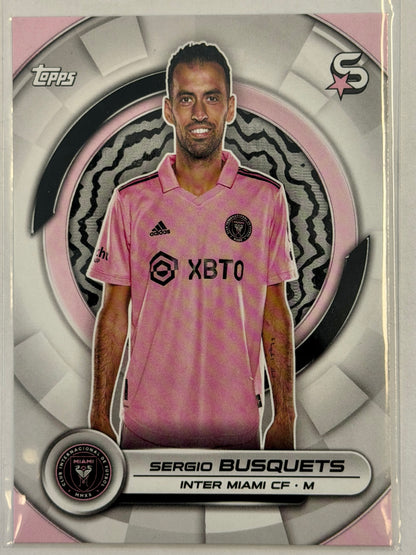 Sergio Busquets Topps MLS Superstars #150 2024