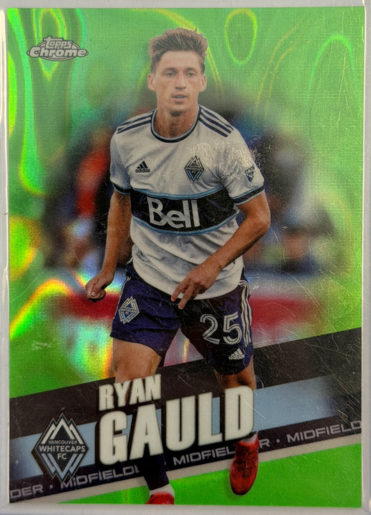 Ryan Gauld RC Topps Chrome Whitecaps FC #123 2022 - GREEN