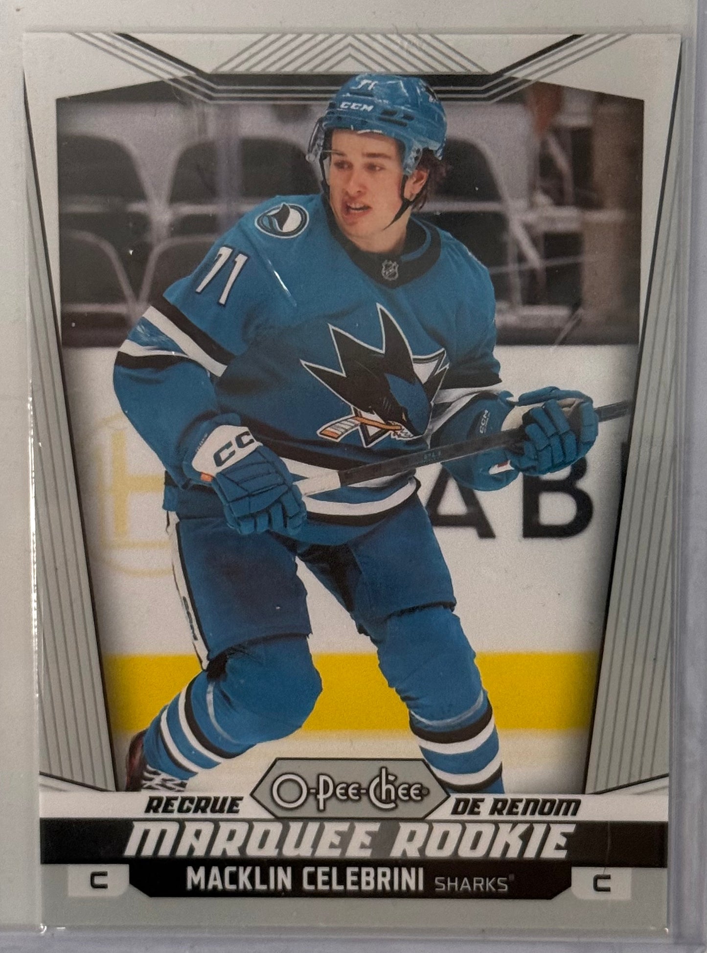 2024-25 O-Pee-Chee - Marquee Rookie Macklin Celebrini #545 (RC)