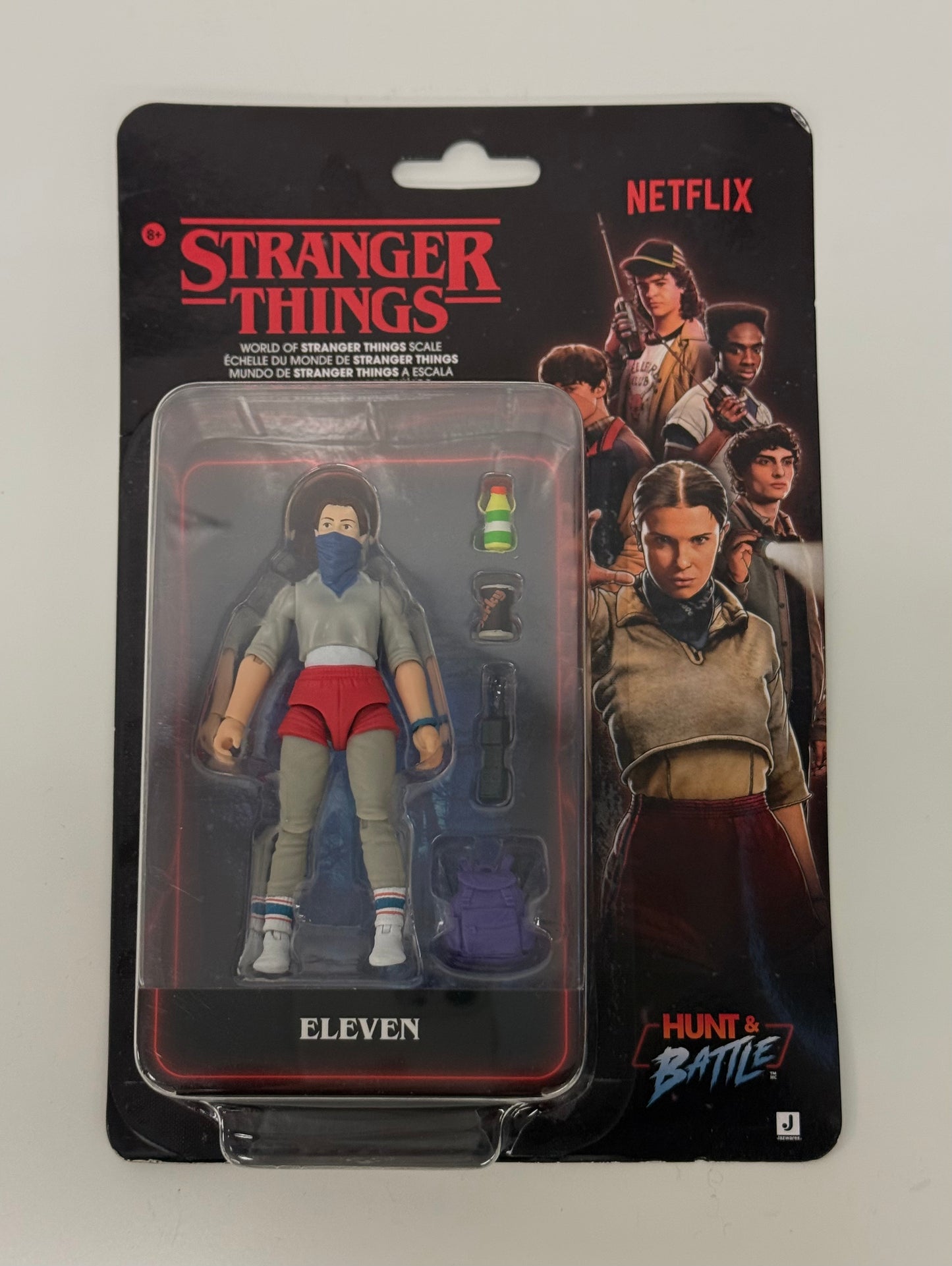 Stranger Things S5 Eleven Action Figure World Of Core Hunt & Battle 2025