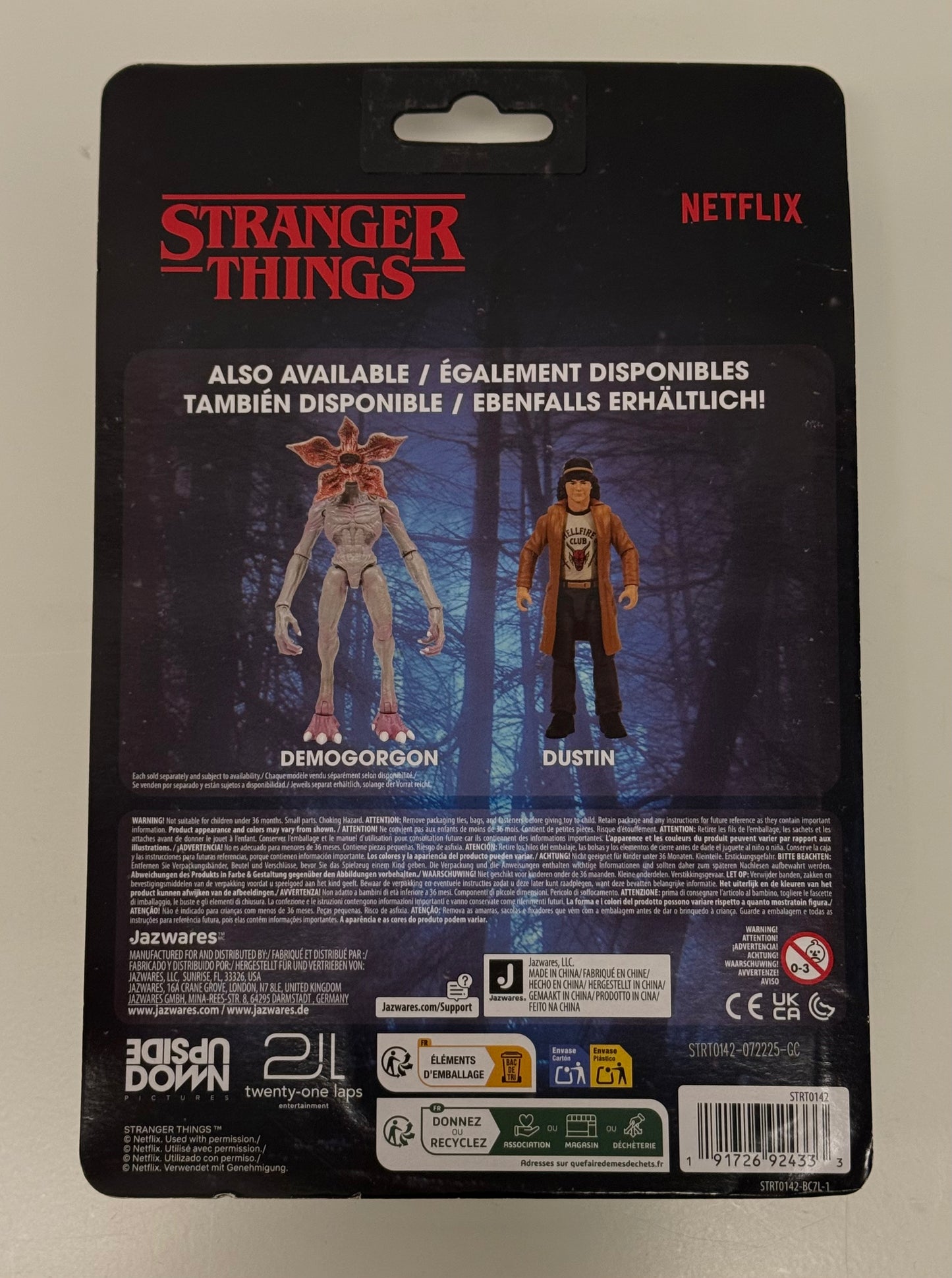 Stranger Things S5 Eleven Action Figure World Of Core Hunt & Battle 2025