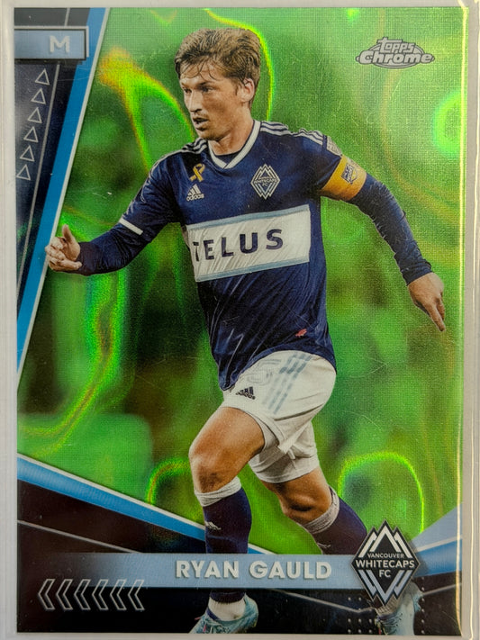 Ryan Gauld Topps Chrome Whitecaps FC #82 2024 - GREEN