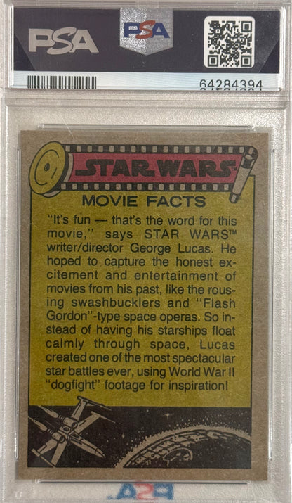 Star Wars Harrison Ford as Han Solo PSA NM 7 #58 1977