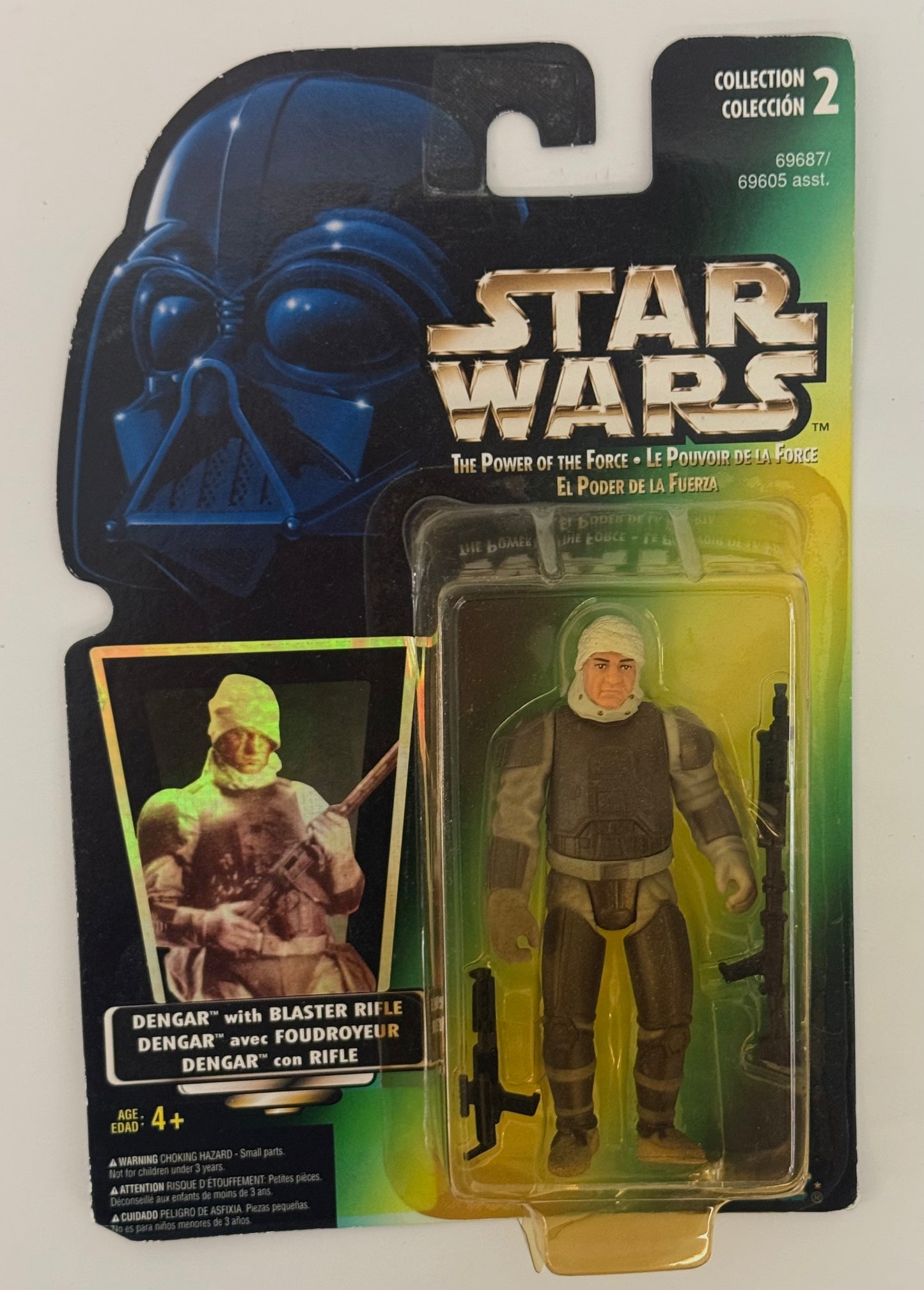 Kenner 1997 Star Wars The Power of the Force Dengar with Rifle Figure - New