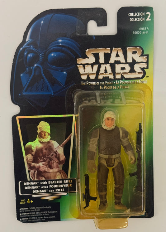 Kenner 1997 Star Wars The Power of the Force Dengar with Rifle Figure - New