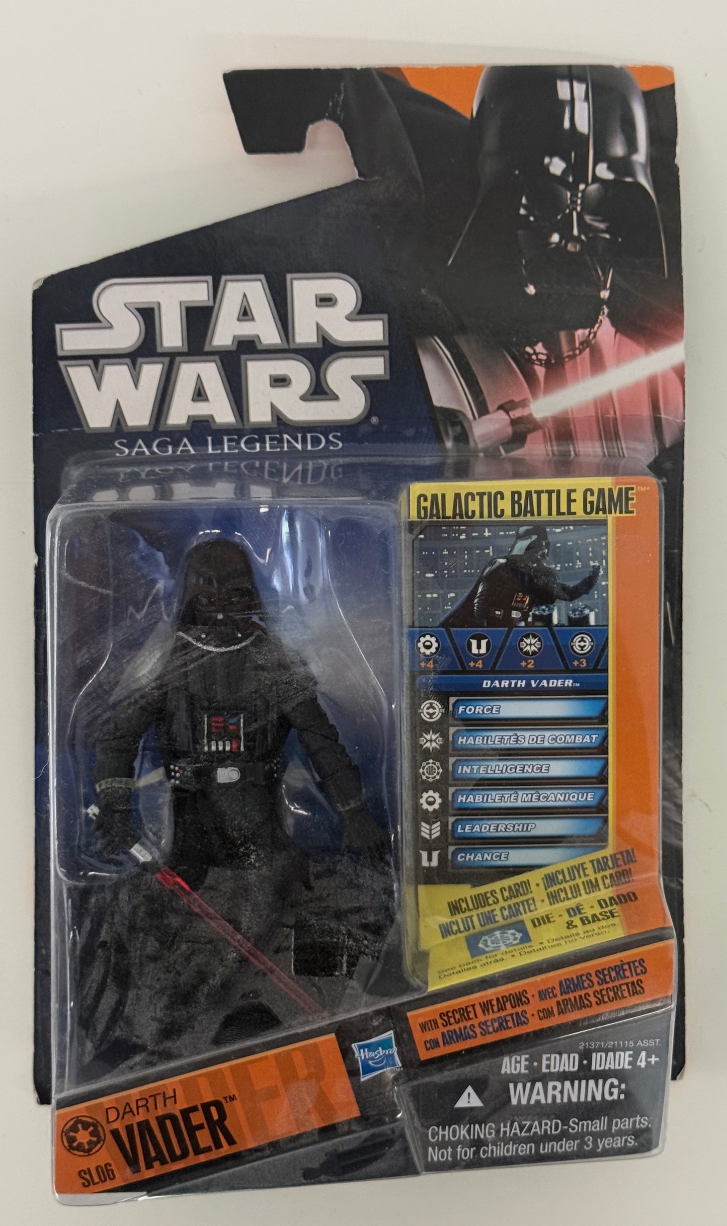 Hasbro 2010 Star Wars Saga Legends Darth Vader Figure SL06 - New