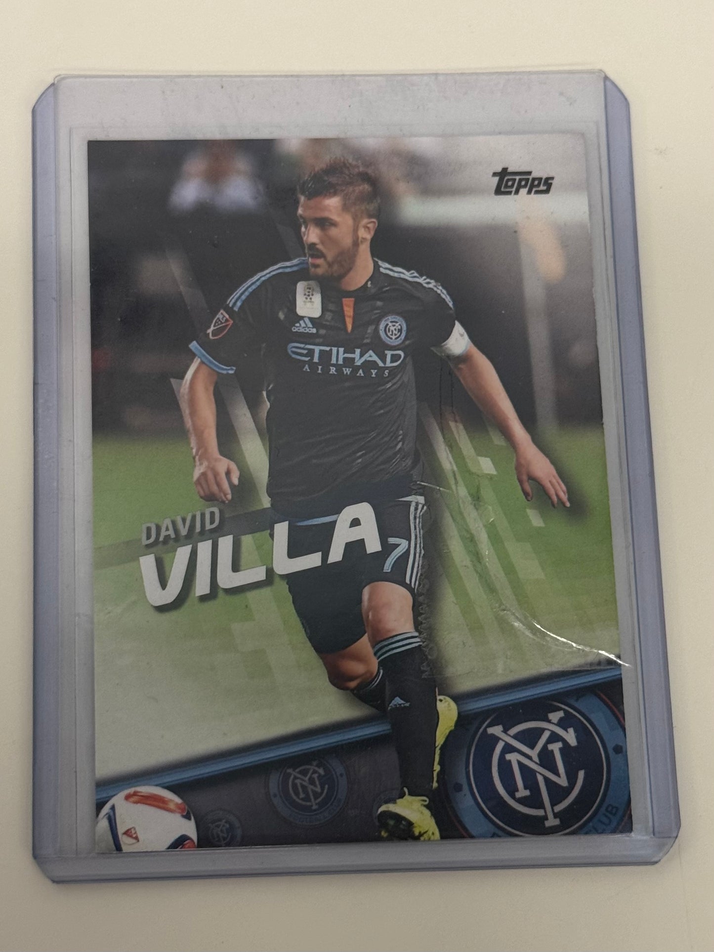 2016 Topps MLS David Villa New York City FC #100