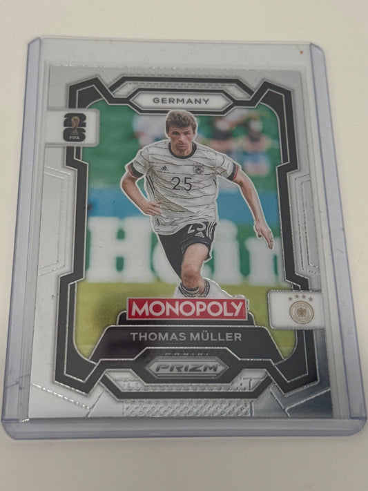 2026 Panini Monopoly Prizm FIFA World Cup 26 Thomas Müller Germany #59
