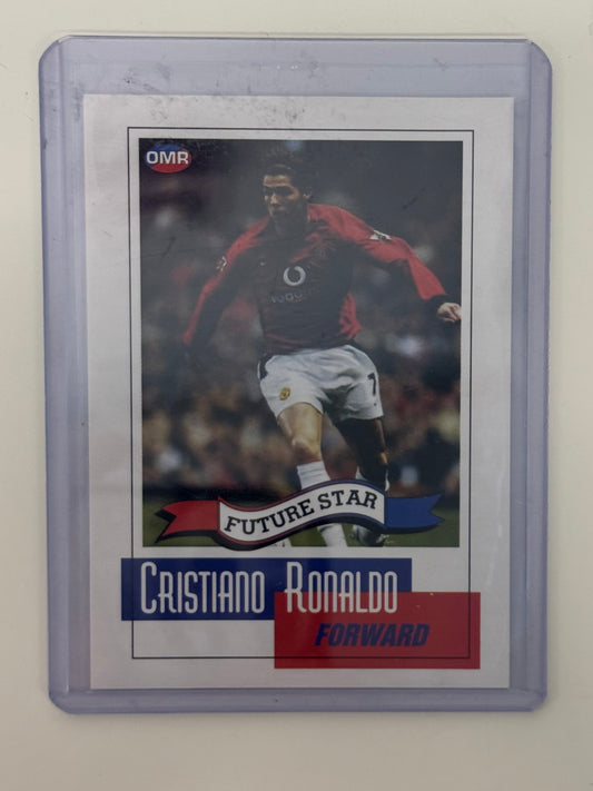 2004-06 OMR Cristiano Ronaldo Manchester United Future Star — #7, Vodafone Era, Vintage Early Career