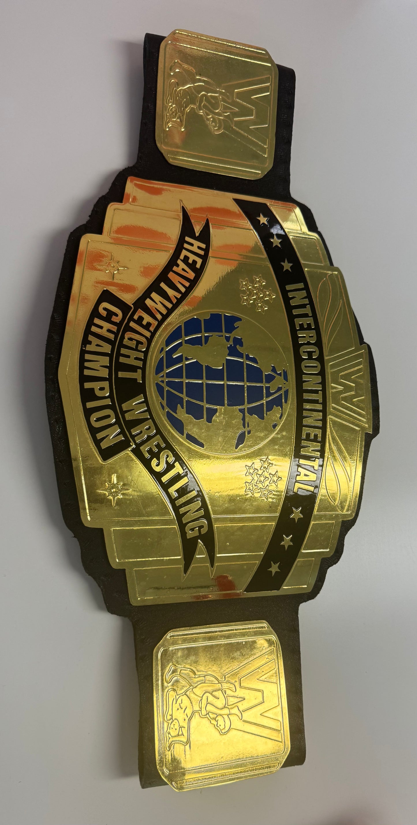 Tito Santana's Autographed WWF Intercontinental Heavyweight Championship Belt