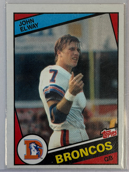 John Elway Rookie Topps PSA 6 #63 1984
