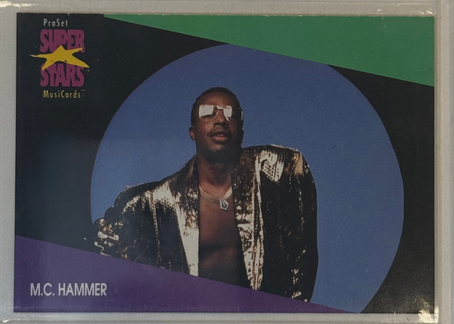 M.C. Hammer Pro Set Superstars Musicard RC #126 1991