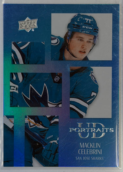 Macklin Celebrini Upper Deck P37 2024-2025