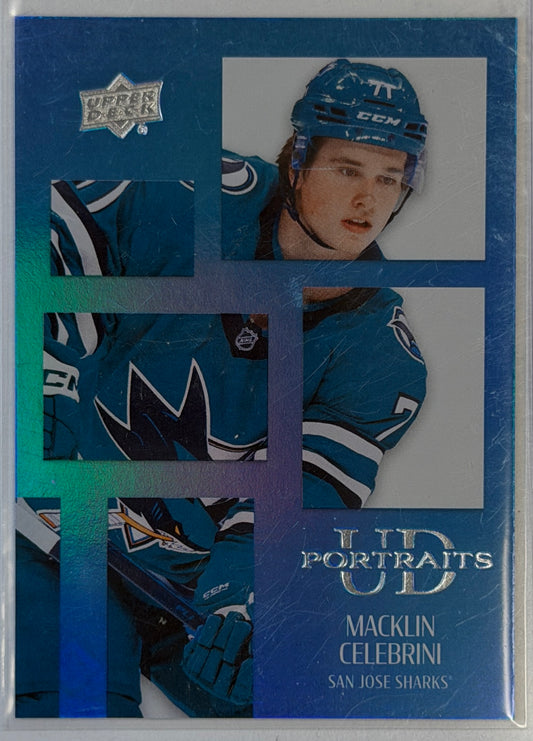 Macklin Celebrini Upper Deck P37 2024-2025