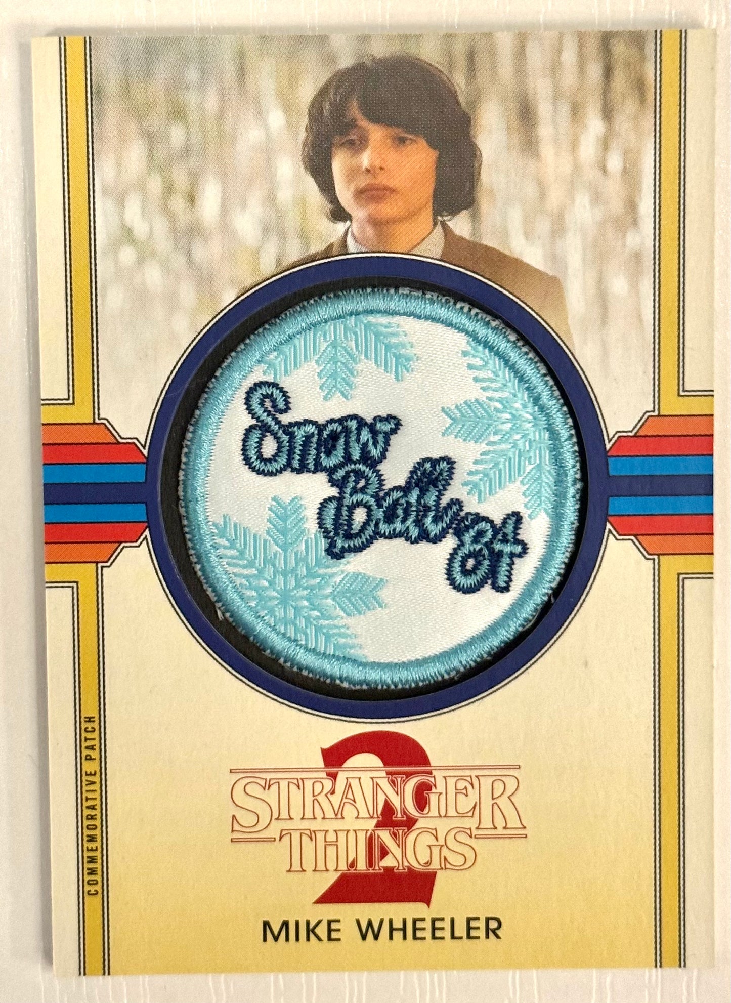 2019 Topps Stranger Things 2 #CP-MWS Mike Wheeler Snow Ball '84 Patch