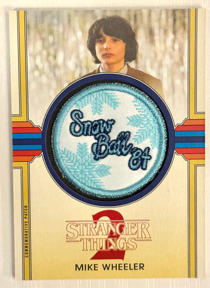2019 Topps Stranger Things 2 #CP-MWS Mike Wheeler Snow Ball '84 Patch