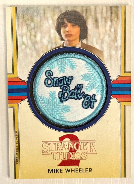 2019 Topps Stranger Things 2 #CP-MWS Mike Wheeler Snow Ball '84 Patch