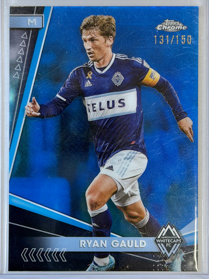 Ryan Gauld Topps Chrome Blue Refractor #82 2024