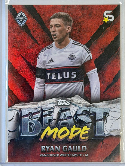 Ryan Gauld Topps Superstars MLS Beast Mode 2024