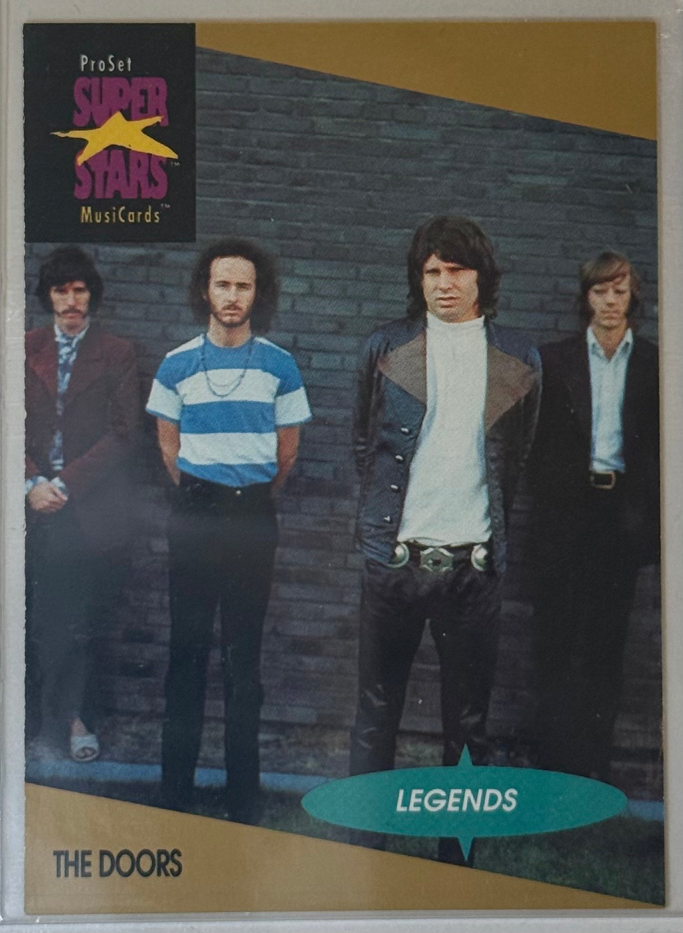 The Doors 9 Pro Set Superstars Musicards #9 1991